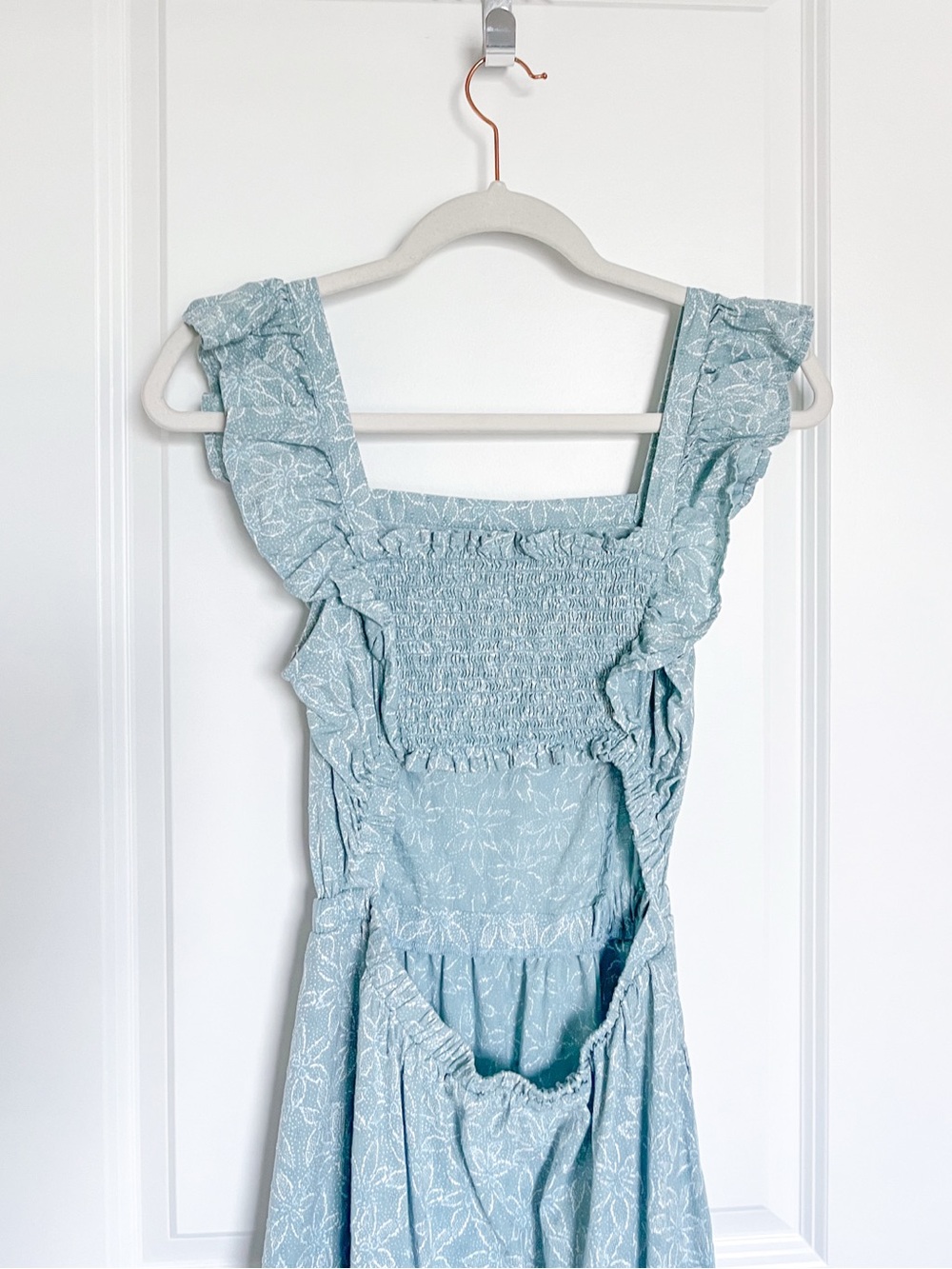 Universal Thread | Dusty Floral Ruffle Dress - Picture 3 of 5